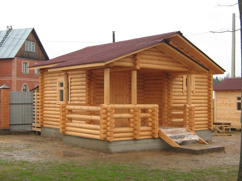 Какая баня лучше из бревна или бруса