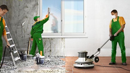 Чем убирать строительный мусор: способы и последовательность работ